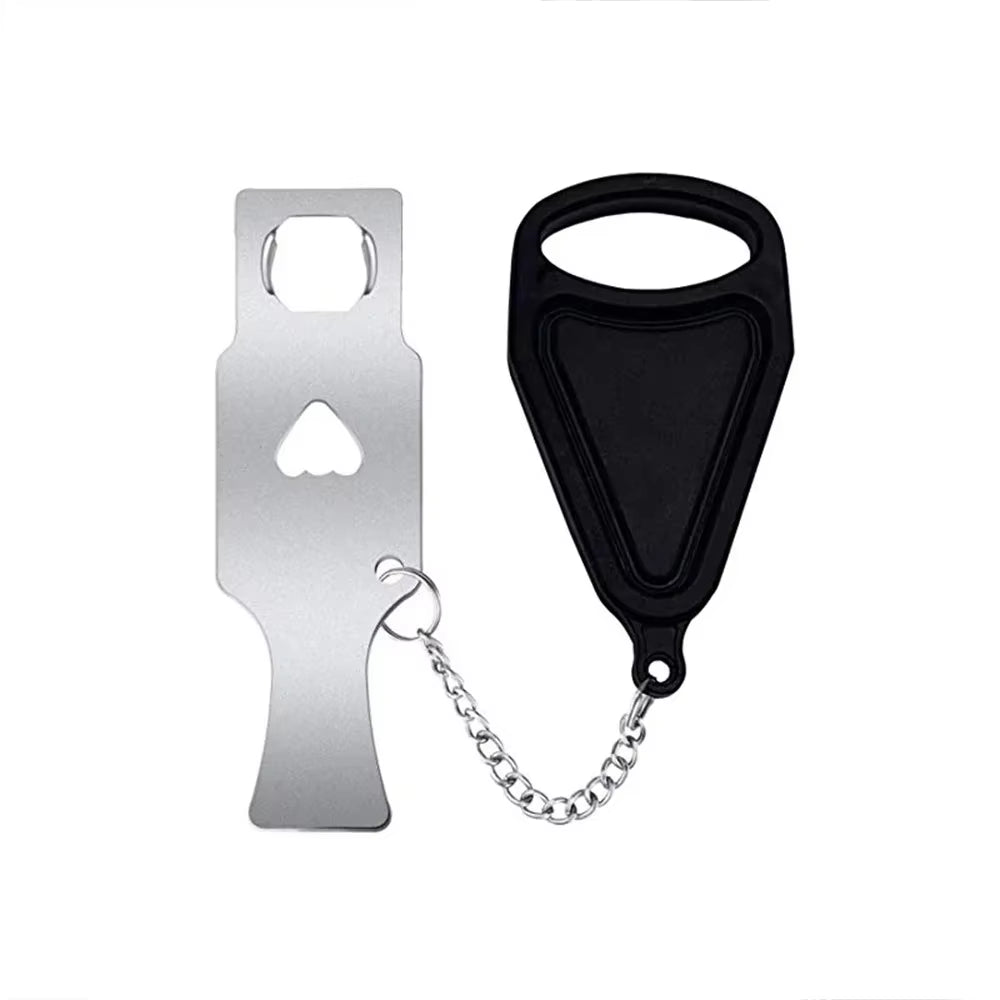 Portable Door Lock Home Safety Lock Hotel anti Theft Security Lock Travel Accommodation Door Stopper Door Handle
