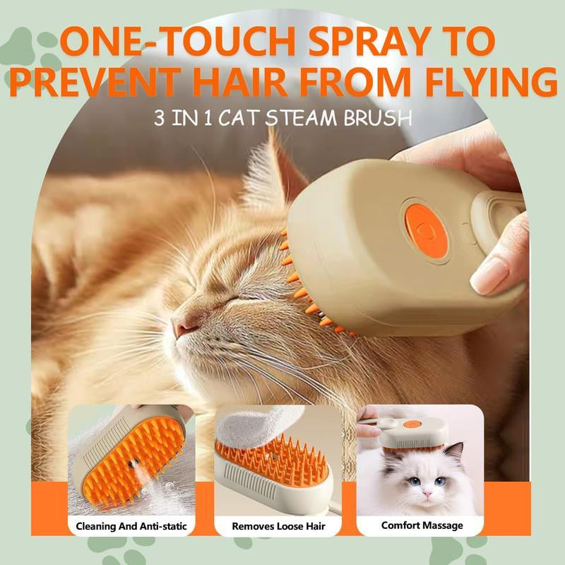 FurMist Pet Steam Brush