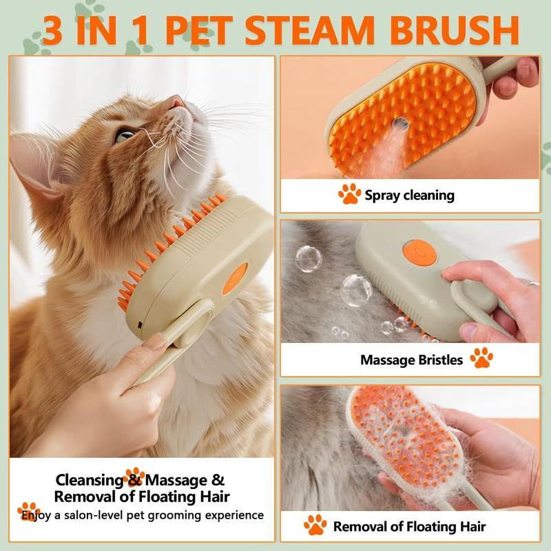 FurMist Pet Steam Brush